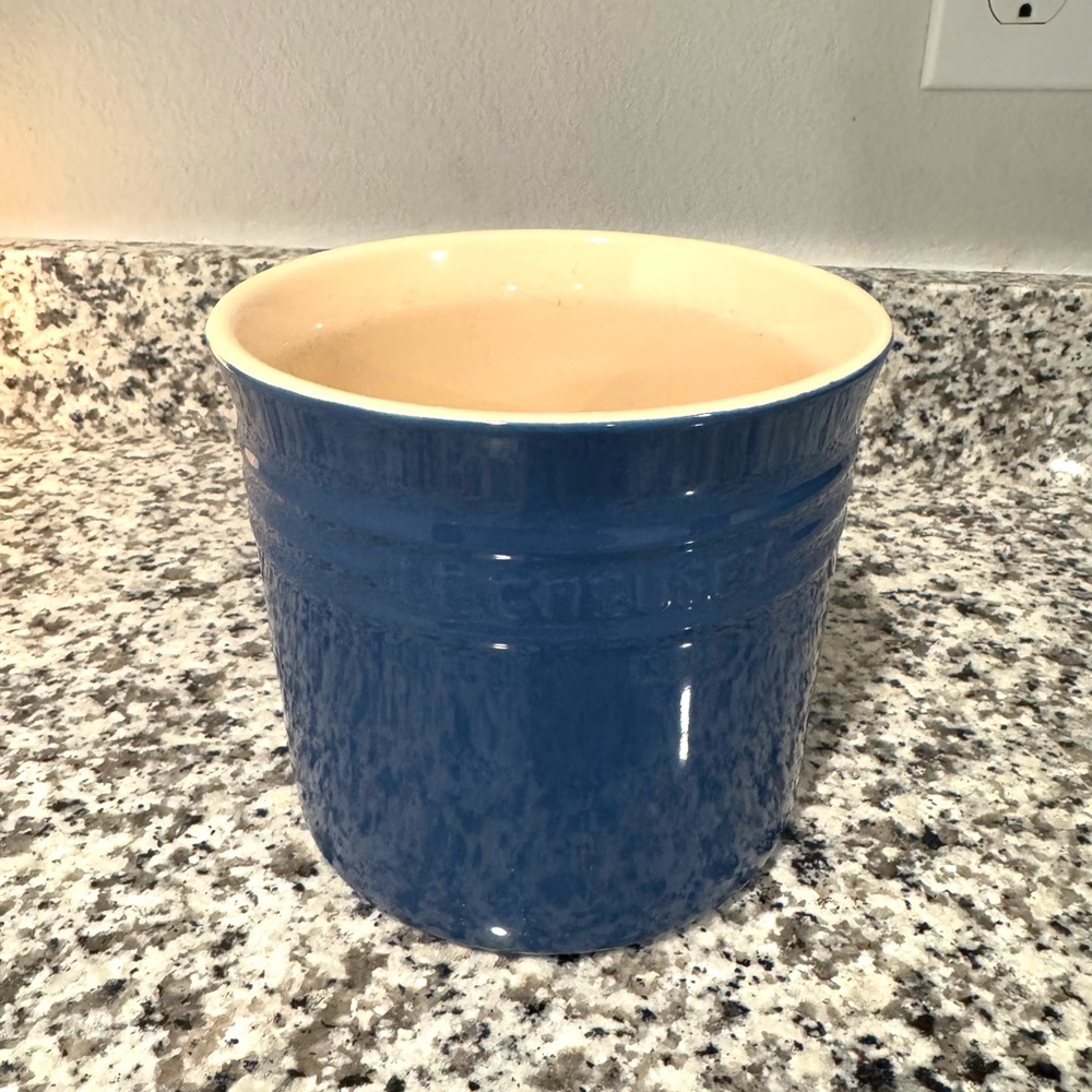 Le Creuset Blue Utensils Crock